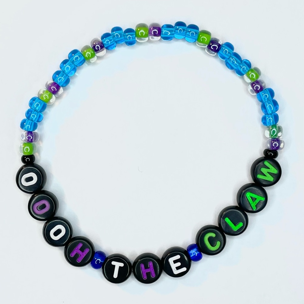Oooh The Claw Bracelet Toy Story Disney Inspired Beaded Theme Park Accessory